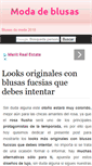 Mobile Screenshot of modablusas.com